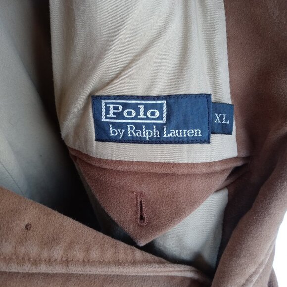 NWT Polo by Ralph Lauren brown beige blazer suit Size XL - Picture 3 of 3